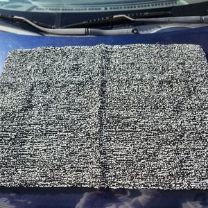 Area rug and bath mats